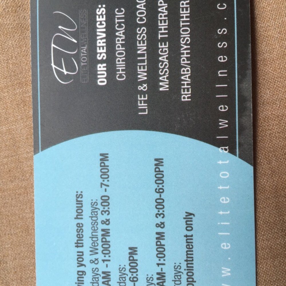 Elite Total Wellness - Sevices - Chiropractors Near Me - Acworth, Georgia Elite Total Wellness - Sevices - Chiropractors Near Me - Acworth, Georgia