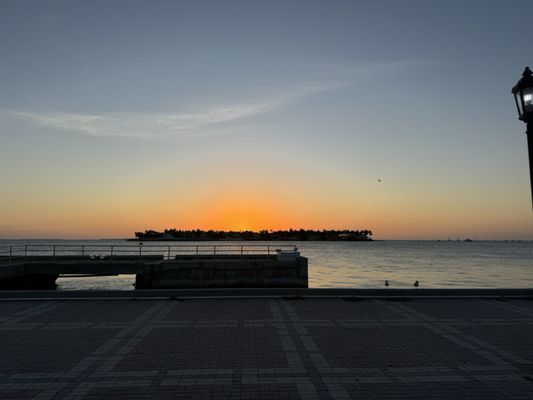 Sunset Celebration at Mallory Square by null