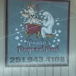 Kandies Pampered Pooch - Business sign for Kandies Pampered Pooch
