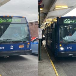 Eltingville Station - S46 and S96 LTD (Eltingville Avenue)
