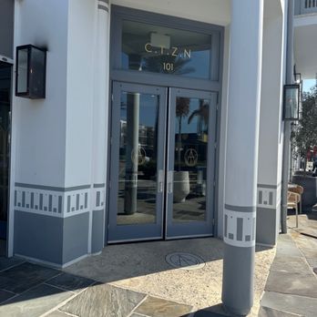 The Citizen - entrance - New American Near Me - Alys Beach, Florida The Citizen - entrance - New American Near Me - Alys Beach, Florida