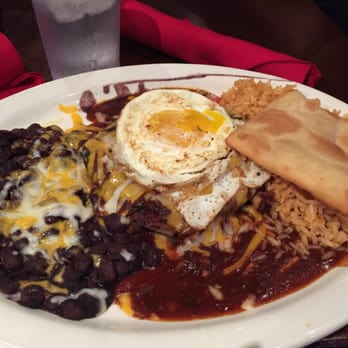 La Ristra - Blue Corn Enchilada thing - Mexican Near Me - Gilbert, Arizona