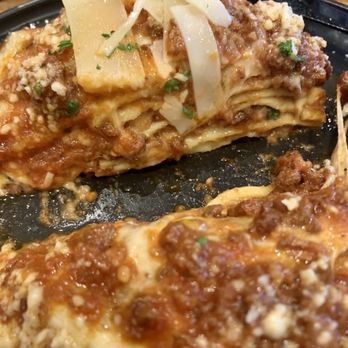Capriccio - Meat Lasagna split in half for the picture. Really good... - Italian Near Me - Miami, Florida Capriccio - Meat Lasagna split in half for the picture. Really good... - Italian Near Me - Miami, Florida