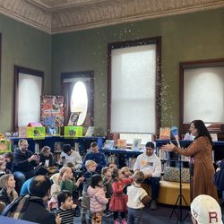 Hoboken Public Library  - Kids music time on a Saturday