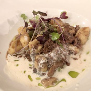 Root Food + Wine - My beef stroganoff made with gnocchi. - New American Near Me - Augusta, Missouri