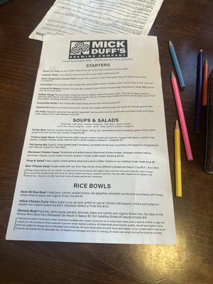 Menu photo 7 MickDuff's Brewing Company Sandpoint, ID Menu photo 7 MickDuff's Brewing Company Sandpoint, ID