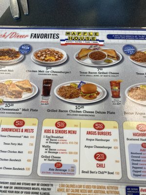 Menu photo 1 Waffle House Newark, DE