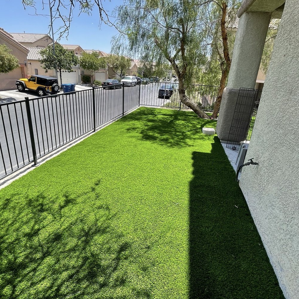 Big Bully Turf - Side yard completed - Landscaping Near Me - Henderson, Nevada Big Bully Turf - Side yard completed - Landscaping Near Me - Henderson, Nevada