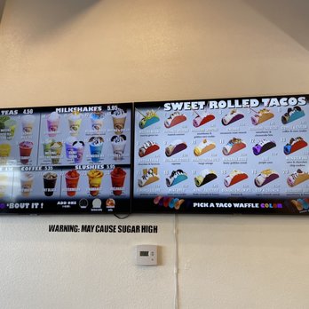 Taco ‘Bout Sweets - Menu - Ice Cream & Frozen Yogurt Near Me - Redlands, California