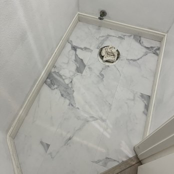 Quik Fix Handyman - The new flooring in our bathroom done quickly by Jesus. He made the bathroom look way better than before the toilet leak! - Handyman Near Me - Oxnard, California