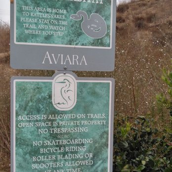 Black Sage trail at Aviara - These signs are posted at trail head prior to stairway entrance to trail. - Hiking Near Me - Carlsbad, California Black Sage trail at Aviara - These signs are posted at trail head prior to stairway entrance to trail. - Hiking Near Me - Carlsbad, California