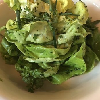 Chi Spacca - Butter lettuce with herbs. So simple so awesome. Blessed. - Italian Near Me - Los Angeles, California Chi Spacca - Butter lettuce with herbs. So simple so awesome. Blessed. - Italian Near Me - Los Angeles, California