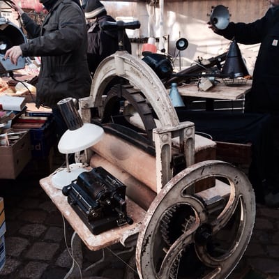 Mauerpark Flohmarkt by null