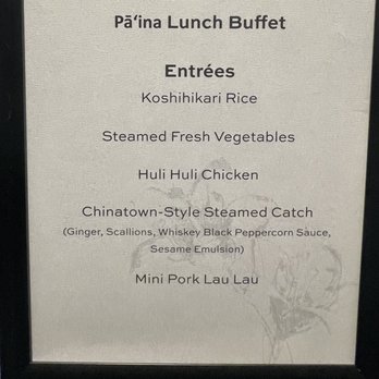 Prince Waikiki - menu - Hotels Near Me - Honolulu, Hawaii