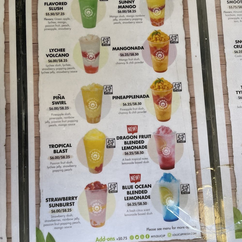 Lollicup Fresh - Menu - Taiwanese Near Me - Oceanside, California Lollicup Fresh - Menu - Taiwanese Near Me - Oceanside, California