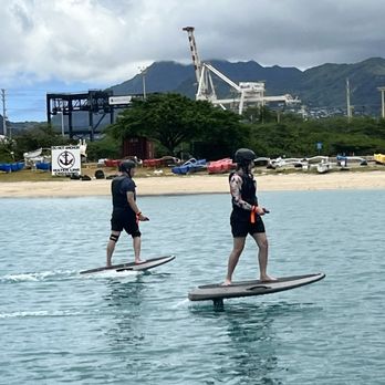 E Foil Waikiki - Dad and daughter activity - Surfing Near Me - Honolulu, Hawaii E Foil Waikiki - Dad and daughter activity - Surfing Near Me - Honolulu, Hawaii