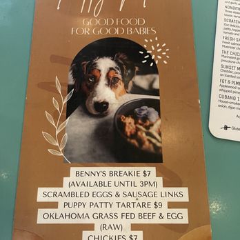 Scratch Kitchen & Cocktails - Puppy Menu - New American Near Me - Norman, Oklahoma Scratch Kitchen & Cocktails - Puppy Menu - New American Near Me - Norman, Oklahoma
