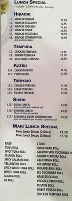 Menu photo 2 Fancy Sushi Asian Fusion Jacksonville, FL