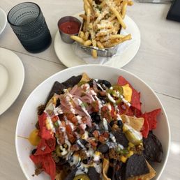 Nachos French Fries truffle Nachos French Fries truffle