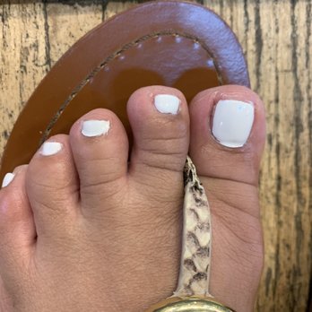 Marguerite's Nail Boutique - Jagged edges little no filing no shape - Nail Salons Near Me - Spokane, Washington
