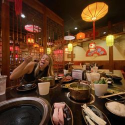 Hong BBQ and Hotpot - Bradenton - This is me sacrificing a baby octopus