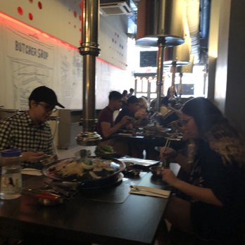 Let's Meat - Inside restaurant looking out - Korean Near Me - New York, New York