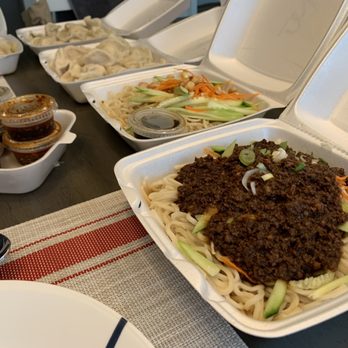 Golden Dumpling House - Zhajiang Noodles - Chinese Near Me - Houston, Texas