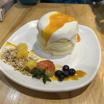 Motto Tea Cafe - Mango Sunshine Souffle Pancake - Bubble Tea Near Me - San Gabriel, California Motto Tea Cafe - Mango Sunshine Souffle Pancake - Bubble Tea Near Me - San Gabriel, California