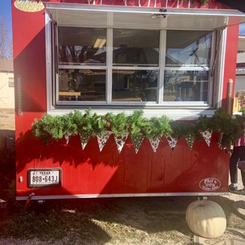 The Honey Bean Coffee and Tea - Coffee truck from the roadside - Coffee & Tea Near Me - Junction, Texas
