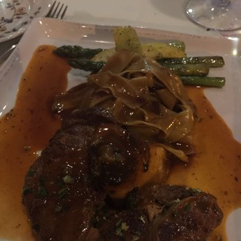 Carmine's - Ossobuco fall apart tender. The marrow was silky smooth. - Italian Near Me - Bellevue, Washington