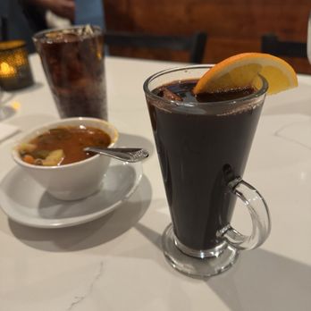 La Pergola Trattoria - Mulled wine and meatball & minestrone soup - Italian Near Me - Big Bear Lake, California La Pergola Trattoria - Mulled wine and meatball & minestrone soup - Italian Near Me - Big Bear Lake, California
