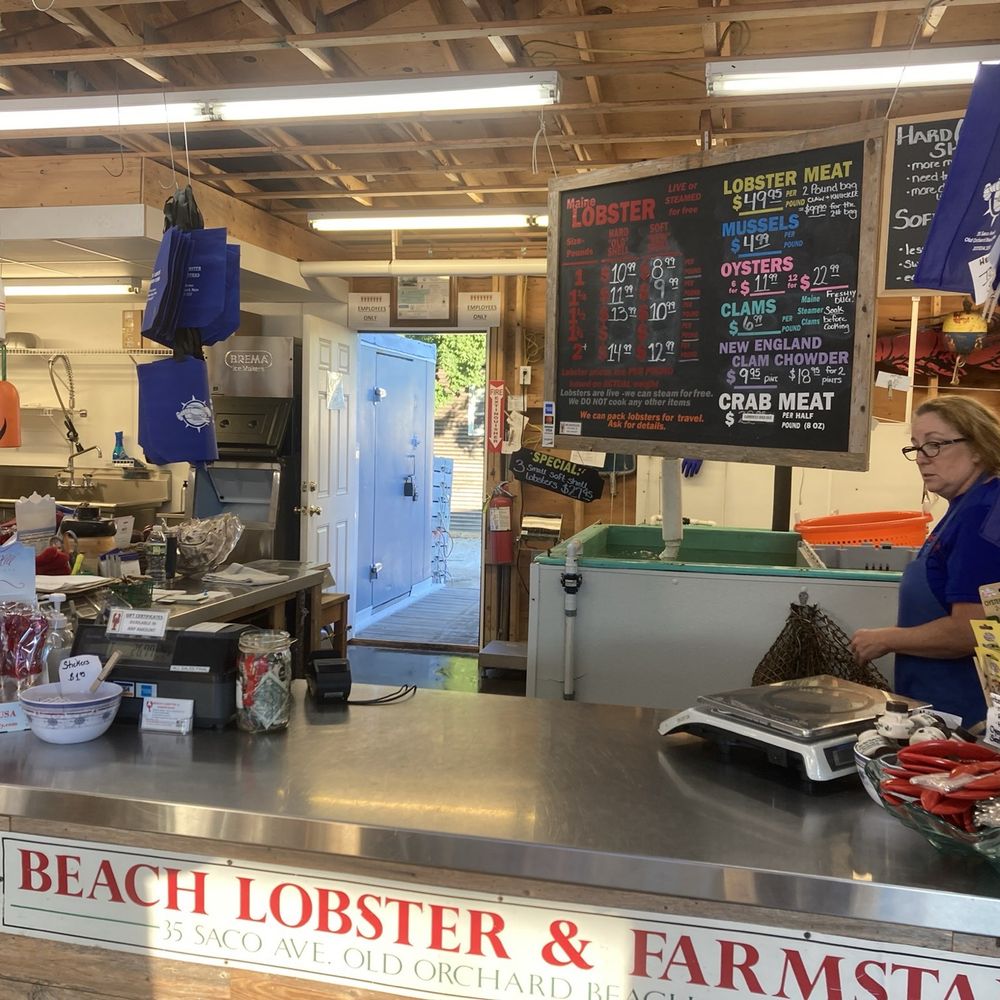 Beach Lobster & Farmstand - Seafood Markets Near Me - Old Orchard Beach, Maine