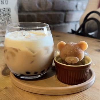 Hide Out Cafe - Boba Bear set - Cafes Near Me - Rowland Heights, California