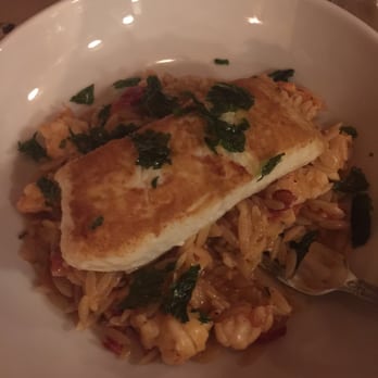 Iron Vine - Halibut with orzo dish - Tapas Bars Near Me - Peekskill, New York Iron Vine - Halibut with orzo dish - Tapas Bars Near Me - Peekskill, New York
