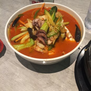 Dae Bak - Spicy Seafood Noodle Soup! Very Spicy! - Korean Near Me - Philadelphia, Pennsylvania Dae Bak - Spicy Seafood Noodle Soup! Very Spicy! - Korean Near Me - Philadelphia, Pennsylvania