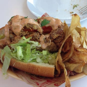 Fishing With Dynamite - Soft Shell Crab Po Boy - Seafood Near Me - Manhattan Beach, California