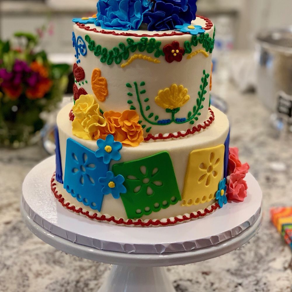 Fiesta Birthday Cake Fiesta Birthday Cake
