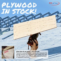 RJ's Construction Supplies - CDX Plywood