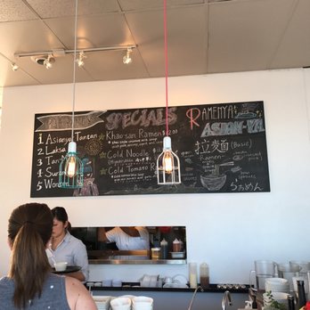 Ramenya - The specials board at Ramenya. - Ramen Near Me - Los Angeles, California