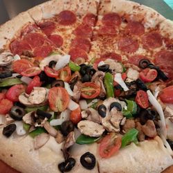 Pizza Hut - Half pepperoni, half Ohio