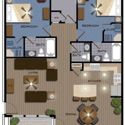 Falcon Point Condos - 2 Bedroom 2.5 Bathroom "C"
