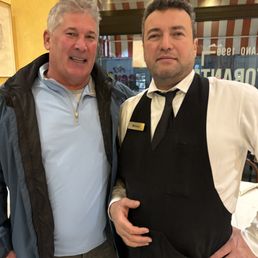 Our great server Mimmo! Our great server Mimmo!