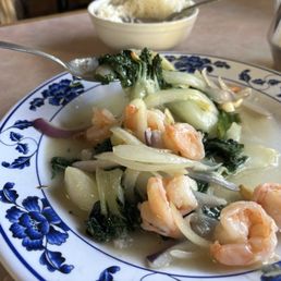 This was the bok choy shrimp. 5 out of 5 This was the bok choy shrimp. 5 out of 5