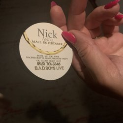 Bad Boys Live - This host told us that Hunkamania was closed and that Bad Boys Live was better.