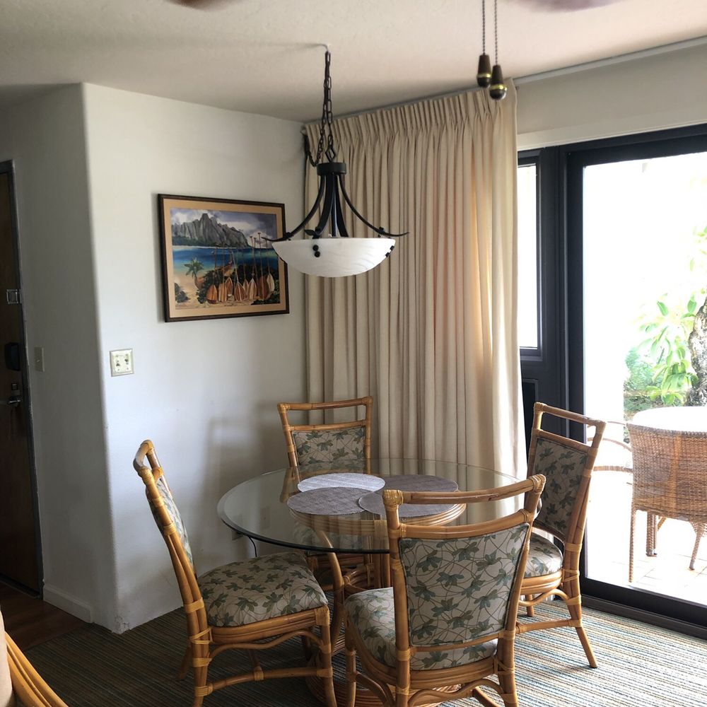 Kauai Beach Villas - Living/dining room - Vacation Rentals Near Me - Lihue, Hawaii