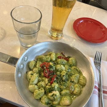Numero 28 - Gnocchi Al Pesto - Italian Near Me - Austin, Texas Numero 28 - Gnocchi Al Pesto - Italian Near Me - Austin, Texas