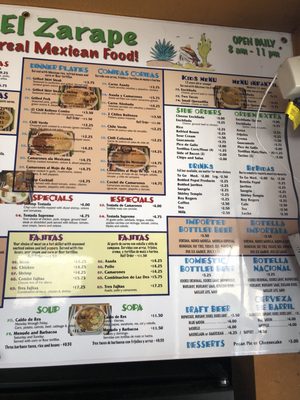 Menu photo 7 Tacos El Zarape Ontario, OR Menu photo 7 Tacos El Zarape Ontario, OR