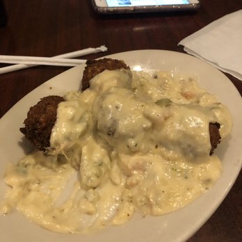 Dat Kitchen Too - Crab balls with shrimp sauce - Seafood Near Me - Waveland, Mississippi Dat Kitchen Too - Crab balls with shrimp sauce - Seafood Near Me - Waveland, Mississippi