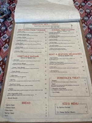 Menu photo 5 Gorkhali Kitchen Tampa Tampa, FL Menu photo 5 Gorkhali Kitchen Tampa Tampa, FL