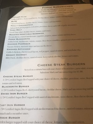 Menu photo 2 Anvil Pub & Grille Cedarburg, WI Menu photo 2 Anvil Pub & Grille Cedarburg, WI